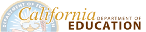 The California Department of Education logo